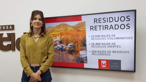 Sarah L&oacute;pez, concejala de Medio Ambiente en Elda.