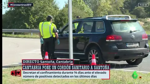 Entrada a Santoña Cantabria pone un cordón sanitario a Santoña