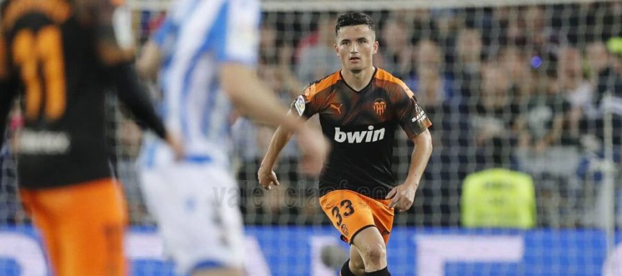 Hugo Villamón, del Valencia CF Hugo Villamón, del Valencia CF
