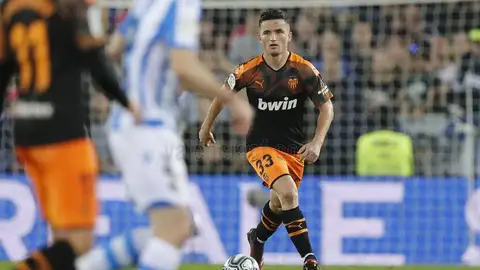 Hugo Villamón, del Valencia CF Hugo Villamón, del Valencia CF
