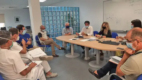 Instantes de la reunión Instantes de la reunión