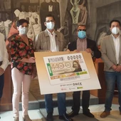 Presentación del cupón de la ONCE dedicado al 440 aniversario del nacimiento de Quevedo Presentación del cupón de la ONCE dedicado al 440 aniversario del nacimiento de Quevedo