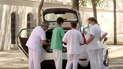 Registran un rebrote de coronavirus con 33 casos en el albergue de San Isidro, en Madrid Registran un rebrote de coronavirus con 33 casos en el albergue de San Isidro, en Madrid