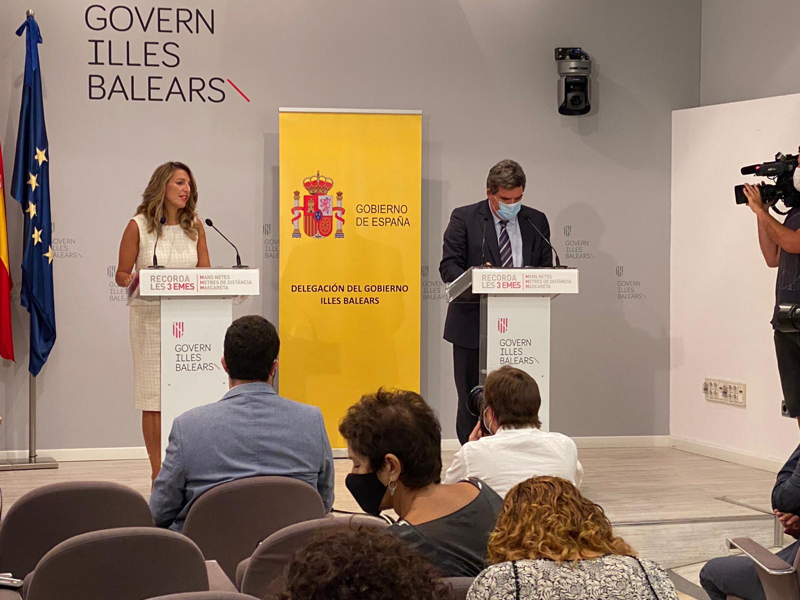 Gobierno y agentes sociales seguirán negociando el lunes la prórroga de ERTE Gobierno y agentes sociales seguirán negociando el lunes la prórroga de ERTE