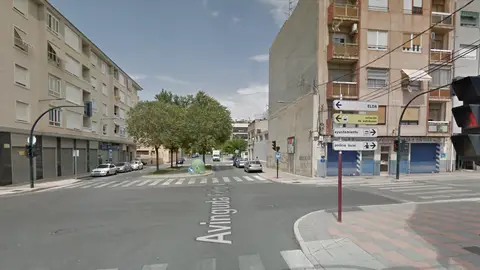 Avenida Felipe V de Petrer. Avenida Felipe V de Petrer.