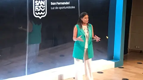 La alcaldesa de San Fernando, Patricia Cavada La alcaldesa de San Fernando, Patricia Cavada