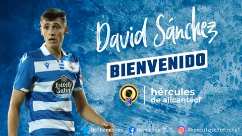 David Sánchez, nuevo jugador del Hércules David Sánchez, nuevo jugador del Hércules