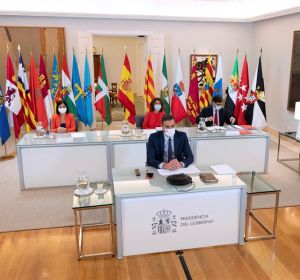 Pedro Sánchez ante la reunión con los jefes de las comunidades autónomas 