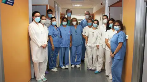 Equipo Reconocido Enfermeros y facultativos del Hospital Mancha Centro