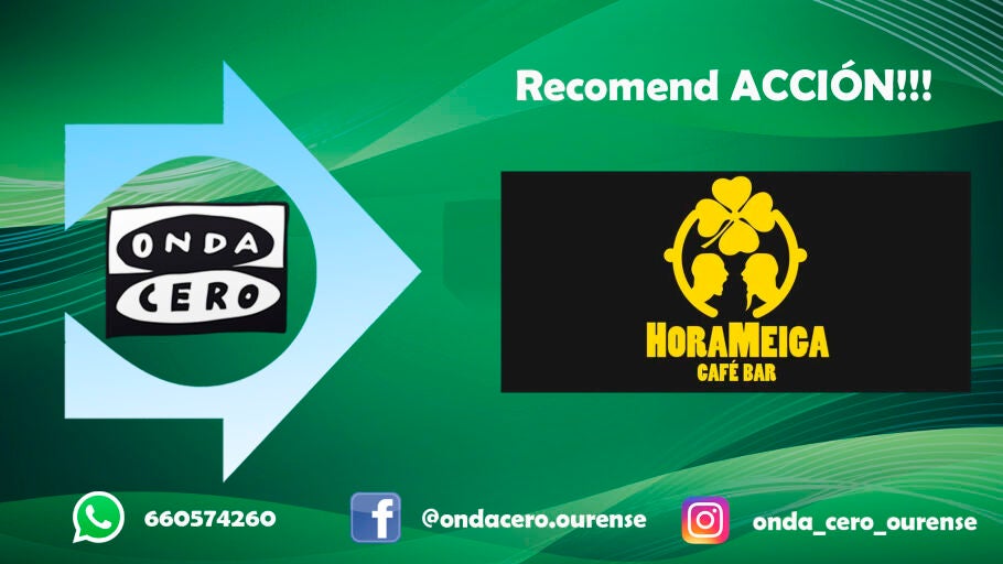 Recomend ACCION con Caf&eacute; Bar Hora Meiga