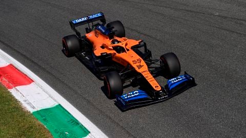 Carlos Sainz, en el GP de Italia
