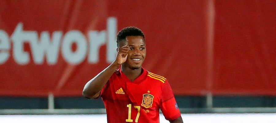 Ansu Fati, el goleador más joven de la historia de España Ansu Fati, el goleador más joven de la historia de España