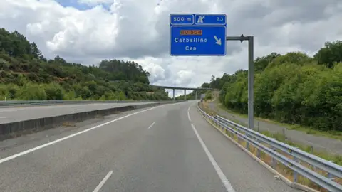 Cortes na autoestrada AG-53 entre Dozón e San Cristovo de Cea Cortes na autoestrada AG-53 entre Dozón e San Cristovo de Cea