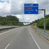 Cortes na autoestrada AG-53 entre Dozón e San Cristovo de Cea Cortes na autoestrada AG-53 entre Dozón e San Cristovo de Cea