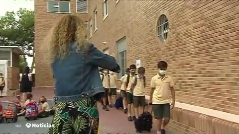 As&iacute; ha sido la vuelta al cole en el Pa&iacute;s Vasco y Valencia: Mascarillas, controles de temperatura y distancia de seguridad