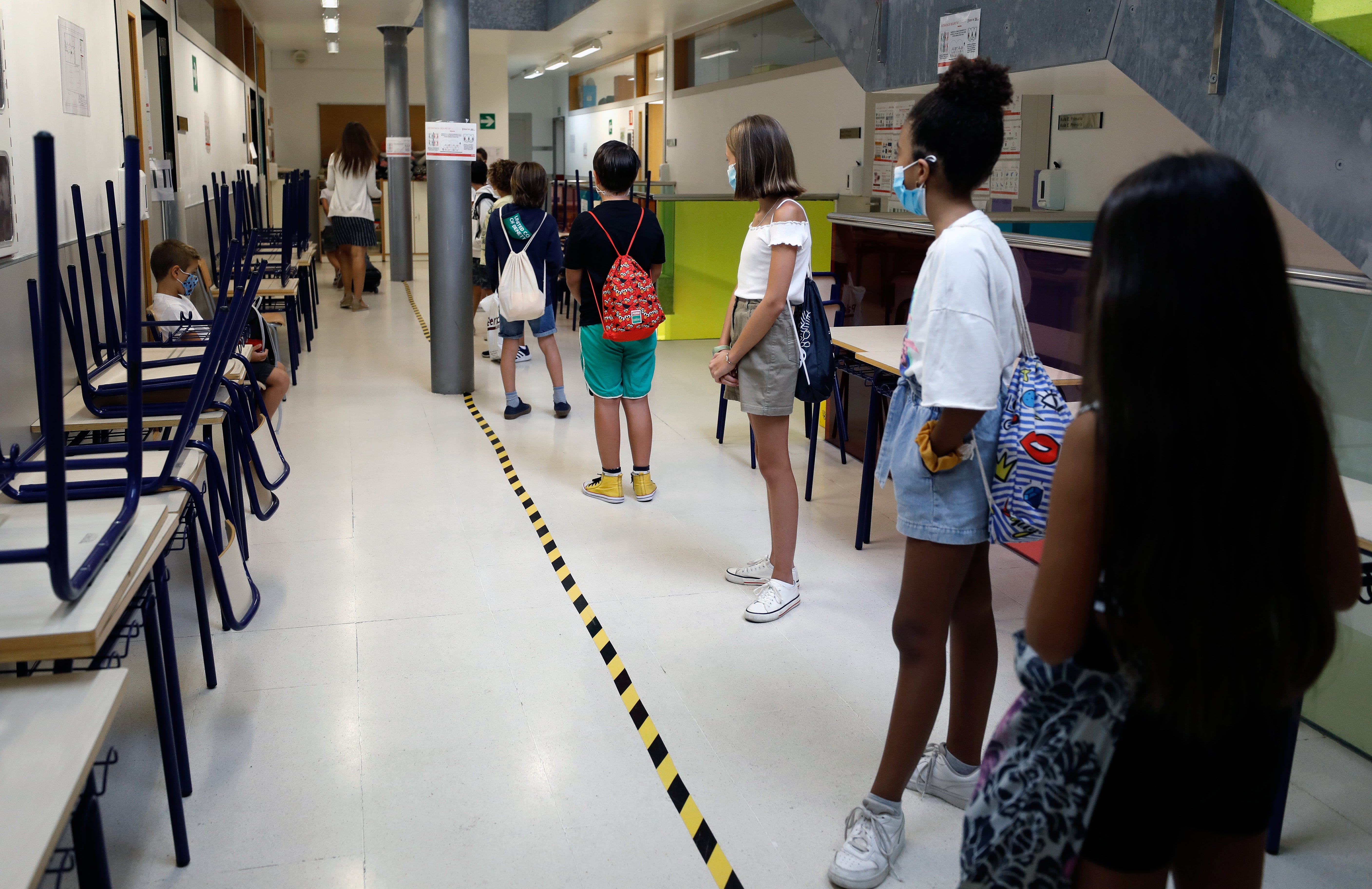 Abre el 99,7 % de los centros educativos con medidas de seguridad anticovid Abre el 99,7 % de los centros educativos con medidas de seguridad anticovid
