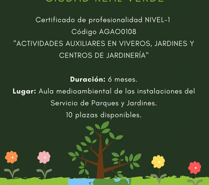 Publicado el listado provisional del alumnado y del personal técnico administrativo y docente del programa para recualifación y reciclaje profesional “Ciudad Real verde” Publicado el listado provisional del alumnado y del personal técnico administrativo y docente del programa para recualifación y reciclaje profesional “Ciudad Real verde”