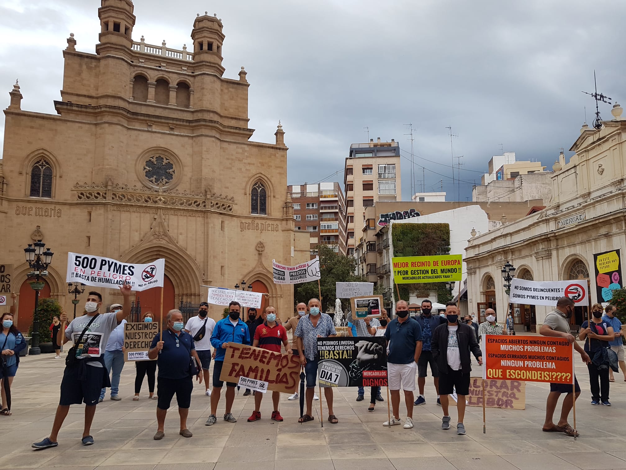 El Mercado del Lunes pide volver a la total presencialidad El Mercado del Lunes pide volver a la total presencialidad