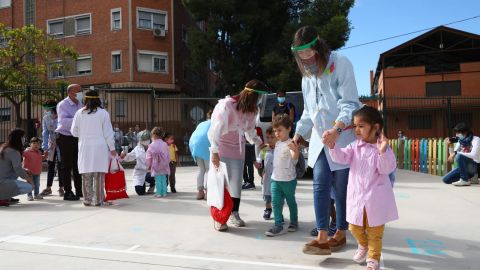 Primer d&iacute;a de colegio en el CEIP San Jorge