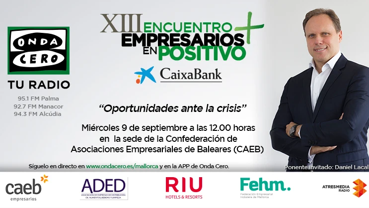 Un encuentro organizado por ONDA CERO y CAIXABANK.
