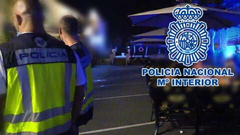 Una patrulla policial