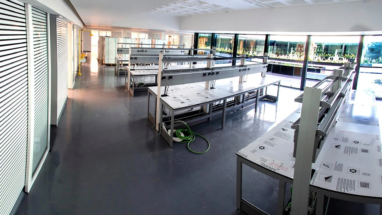 Instalaciones del nuevo Laboratorio de Global Omnium. Centro Tecnológico