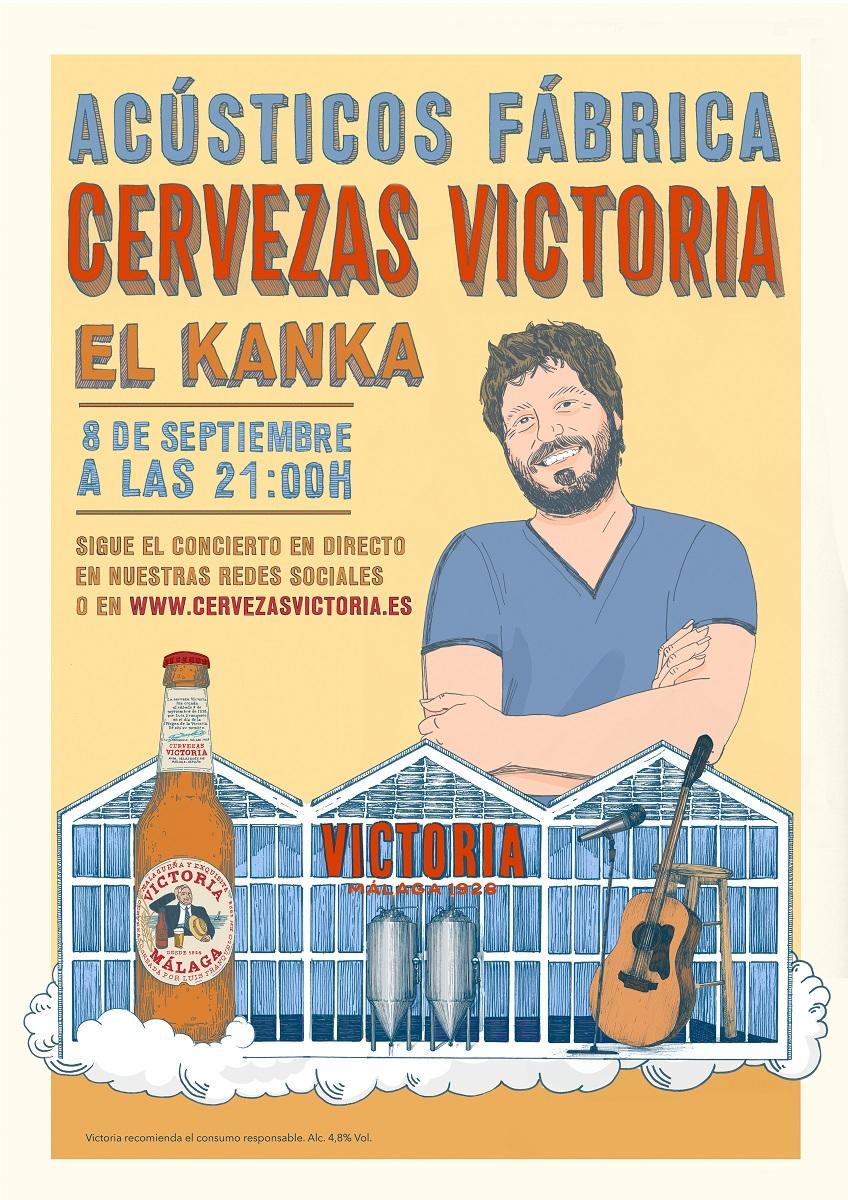 El Kanka y Cervezas Victoria ponen música al festivo El Kanka y Cervezas Victoria ponen música al festivo