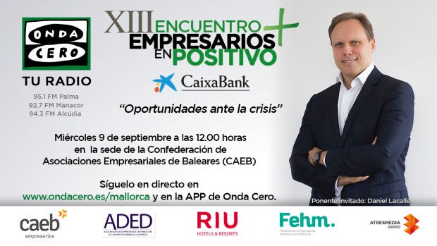 Vuelve a ver el XIII Encuentro de Empresarios en Positivo con el economista Daniel Lacalle Vuelve a ver el XIII Encuentro de Empresarios en Positivo con el economista Daniel Lacalle
