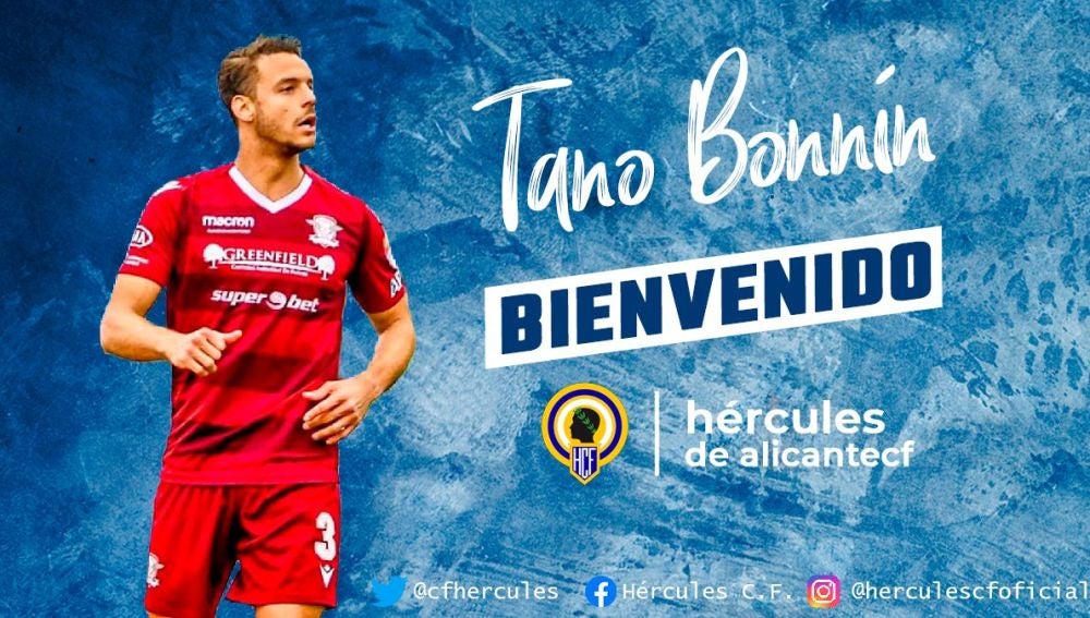 Tano Bonnín, nuevo jugador del Hércules.