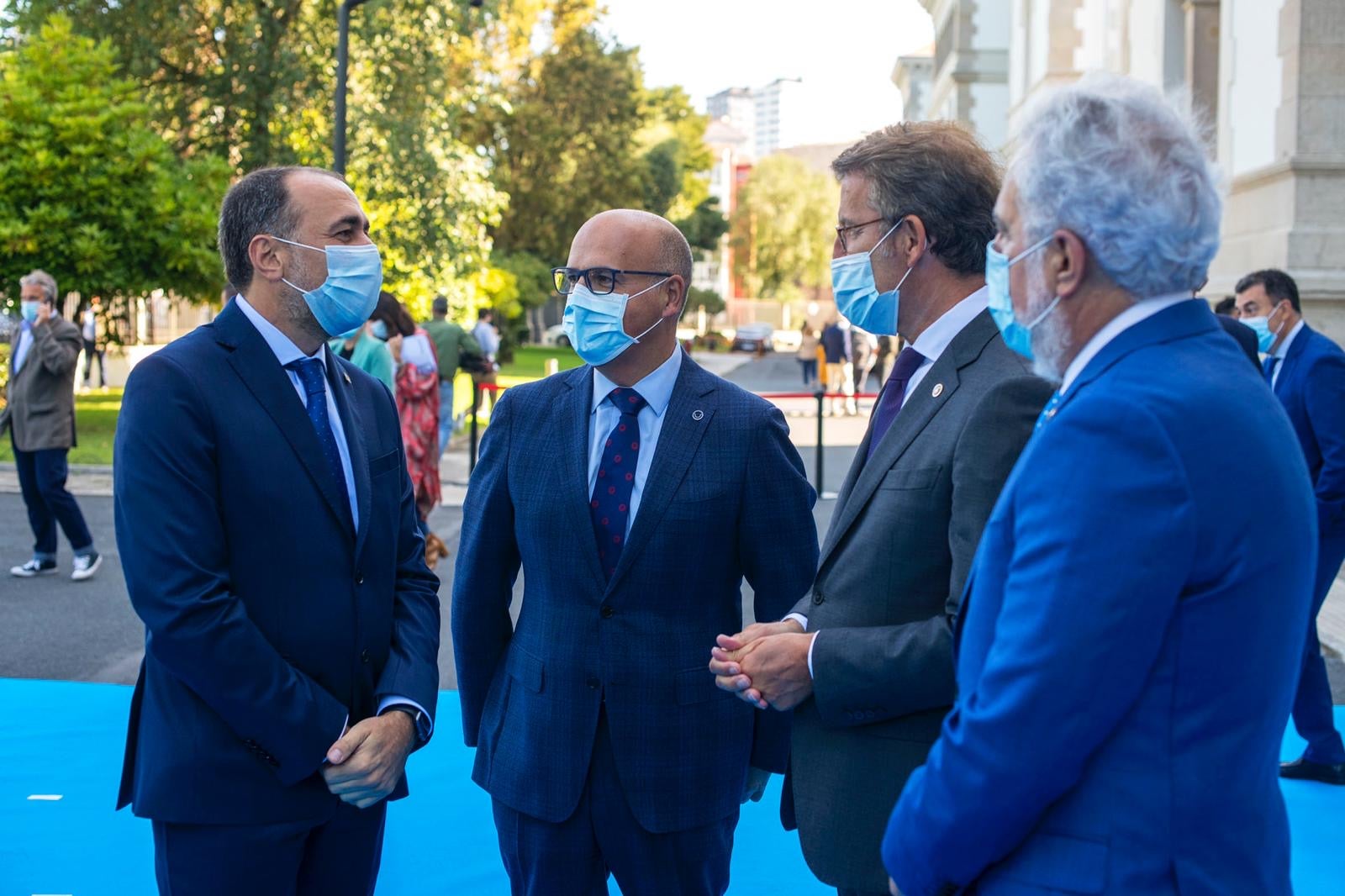Baltar expresa “a máxima colaboración” co novo executivo galego Baltar expresa “a máxima colaboración” co novo executivo galego