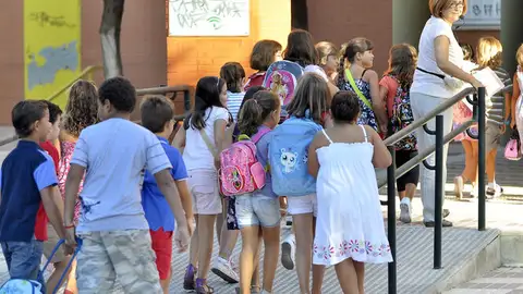 Entrada a un colegio Colegio