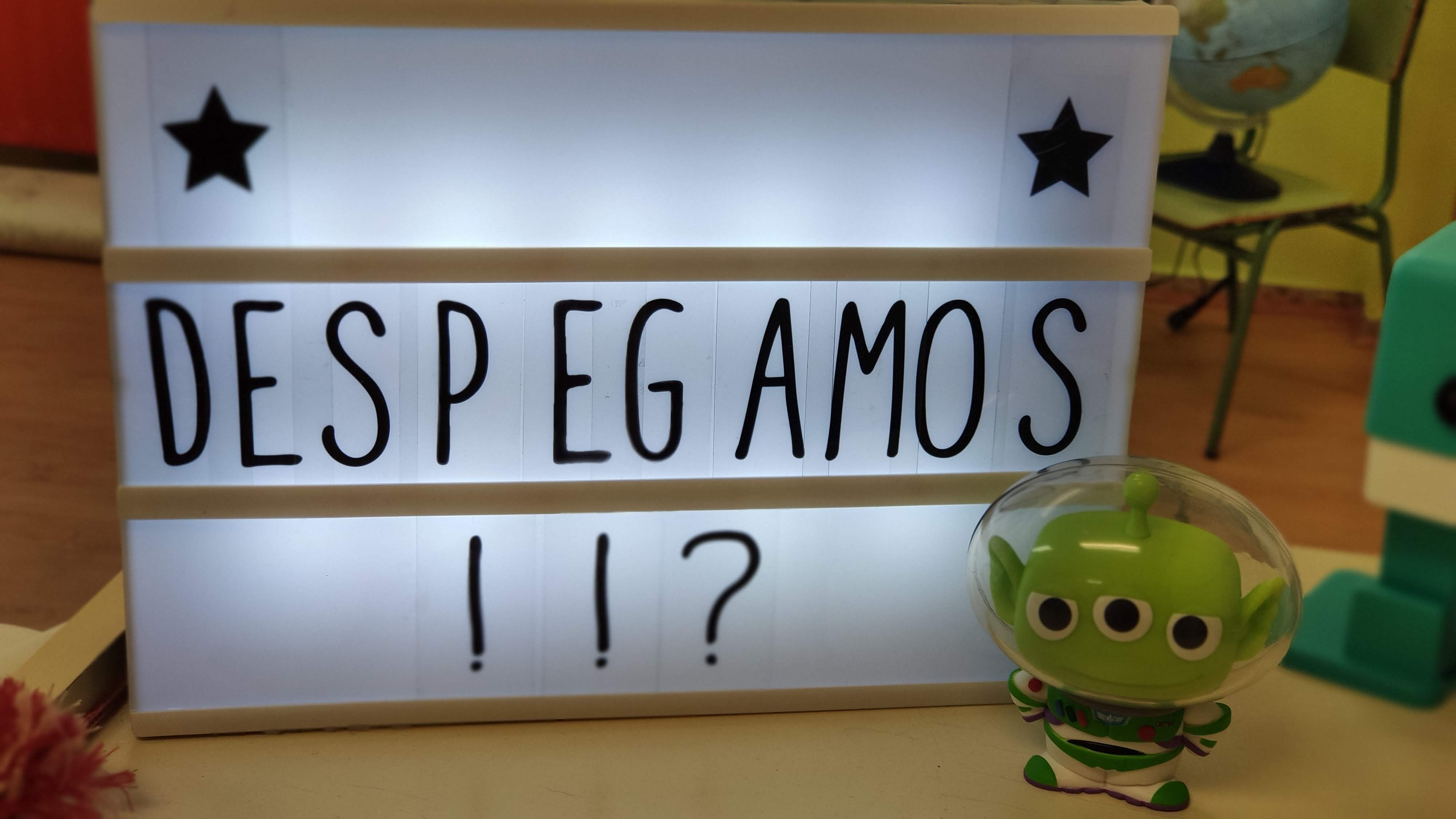 El Colegio Pablo Picasso transforma las aulas en zonas de un centro espacial de la NASA El Colegio Pablo Picasso transforma las aulas en zonas de un centro espacial de la NASA