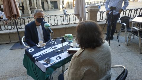 Rafa Villarino dende o Trampitan