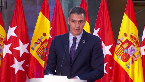 Pedro Sánchez tras la reunión con Isabel Díaz Ayuso sobre el coronavirus