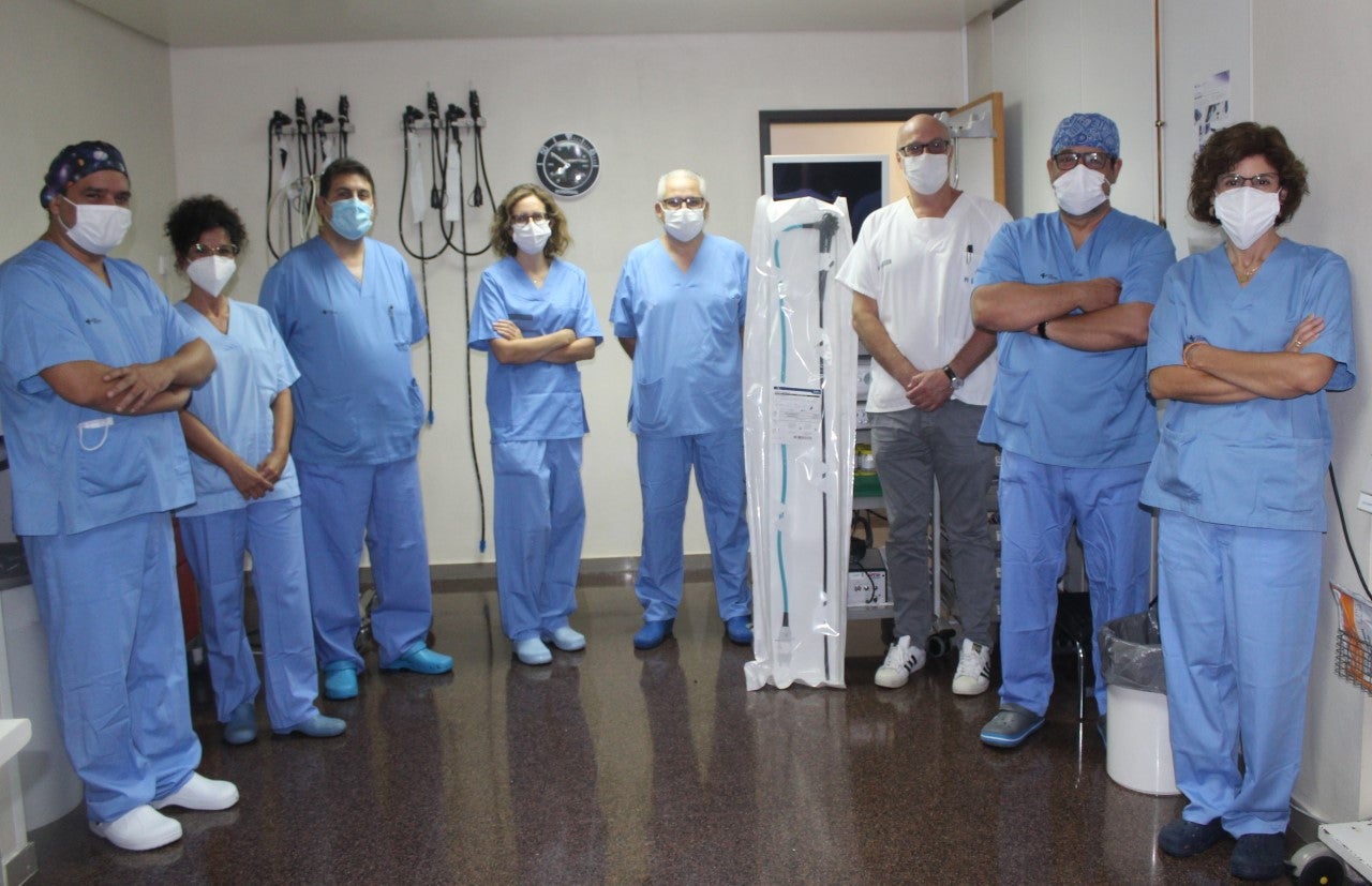 El General de Alicante, primer hospital español en utilizar un nuevo endoscopio desechable para el tratamiento de enfermedades de la vía biliar El General de Alicante, primer hospital español en utilizar un nuevo endoscopio desechable para el tratamiento de enfermedades de la vía biliar