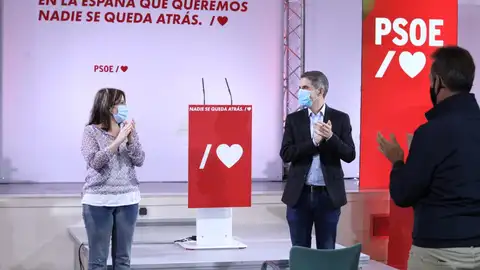 Adriana Lastra en Alcalá Acto del PSOE en Alcalá con la presencia de Adriana Lastra y Javier Rodríguez Palacios