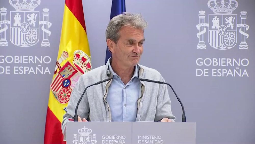 Fernando Simón en rueda de prensa