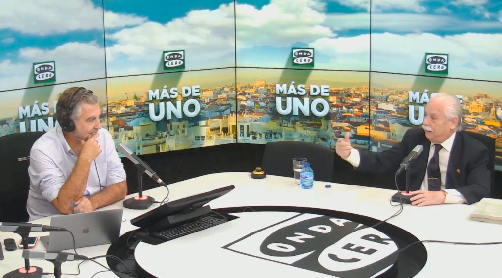 Luis Navajas pide perdón por sus "desafortunadas" declaraciones en la entrevista en Más de uno, con Carlos Alsina Luis Navajas pide perdón por sus "desafortunadas" declaraciones en la entrevista en Más de uno, con Carlos Alsina