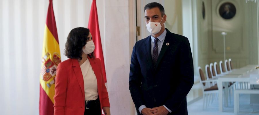 Estos son los puntos del acuerdo Ayuso - Sánchez para frenar el coronavirus en la Comunidad de Madrid Estos son los puntos del acuerdo Ayuso - Sánchez para frenar el coronavirus en la Comunidad de Madrid