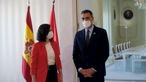 Estos son los puntos del acuerdo Ayuso - S&aacute;nchez para frenar el coronavirus en la Comunidad de Madrid