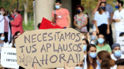 Els MIR han convocat una vaga fins dimecres per reclamar millores laborals Els MIR han convocat una vaga fins dimecres per reclamar millores laborals