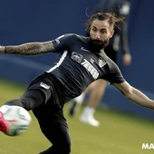 Miguel Ángel Garrido 'Cifu', en su etapa como jugador del Málaga. Miguel Ángel Garrido 'Cifu', en su etapa como jugador del Málaga.