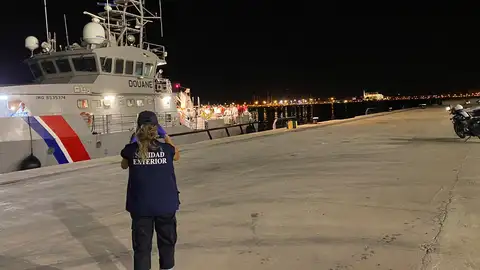 Llegada de migrantes al Puerto de Palma Llegada de migrantes al Puerto de Palma