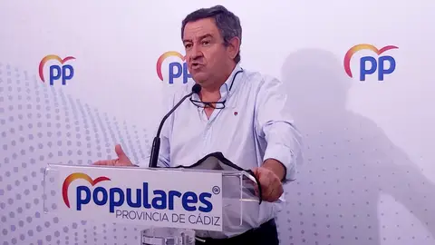 José Loaiza, portavoz del PP de Cádiz en la Diputación José Loaiza, portavoz del PP de Cádiz en la Diputación