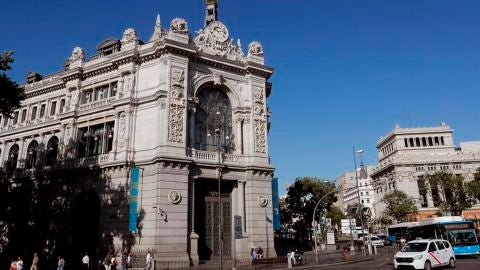 Fachada del Banco de Espa&ntilde;a
