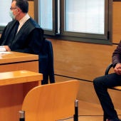 El acusado durante el juicio que se sigue en la Audiencia de Ciudad Real
