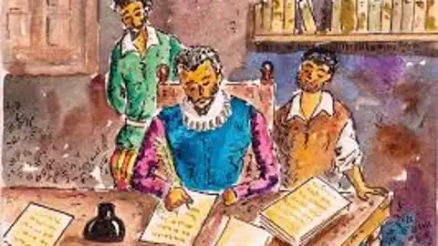 Quijote de Samper Pintor alcazareño