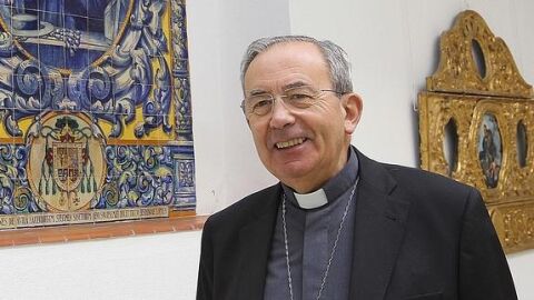 Antonio Algora, obispo em&eacute;rito de Ciudad Real