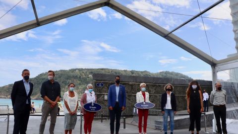 Inauguraci&oacute;n de la plaza de las enfermeras 