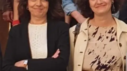Carmen Fidalgo y Lucrecia Valverde Carmen Fidalgo y Lucrecia Valverde